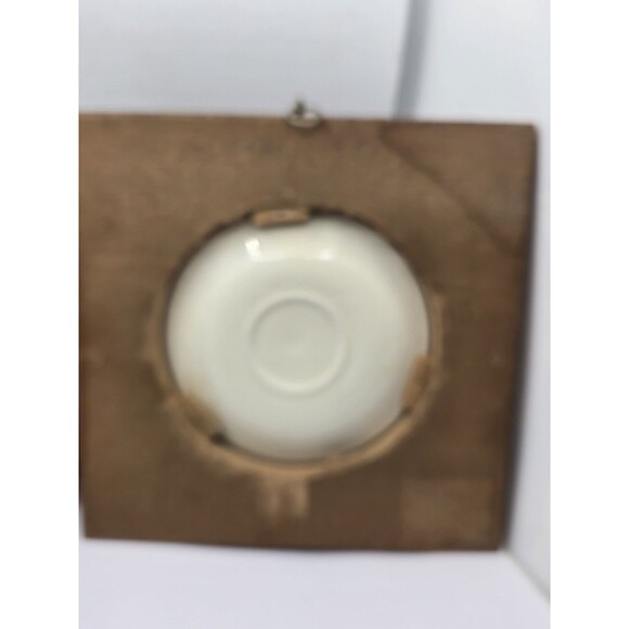 Plate Portraits Ornate Wall Pictures Hollywood Regency Gilt 2 Vtg - Picture 5 of 8